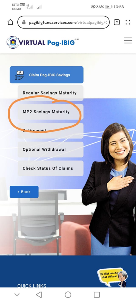 Saan po makikita if pwede na I claim ung sa pag-ibig MP2?