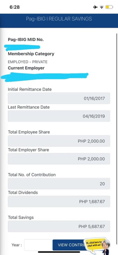 Ilang contributions ba dpat meron ako upang maka avail nang loan sa pag-ibig?